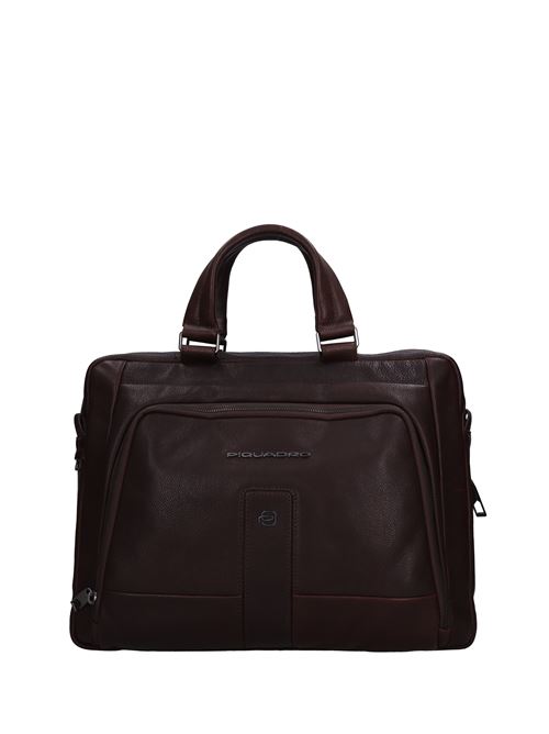Borsa in pelle PIQUADRO | CA4098S129TESTA DI MORO